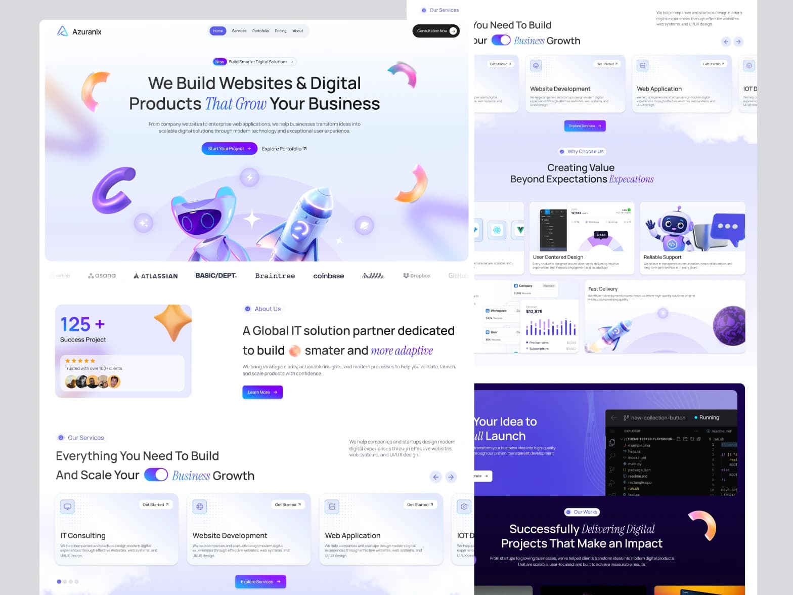 Azuranix — IT Consulting & Solusi Digital Modern