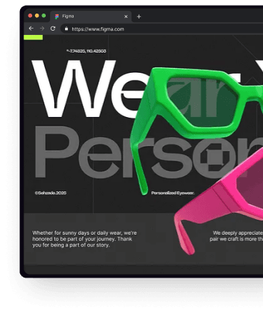 Browser mockup illustration