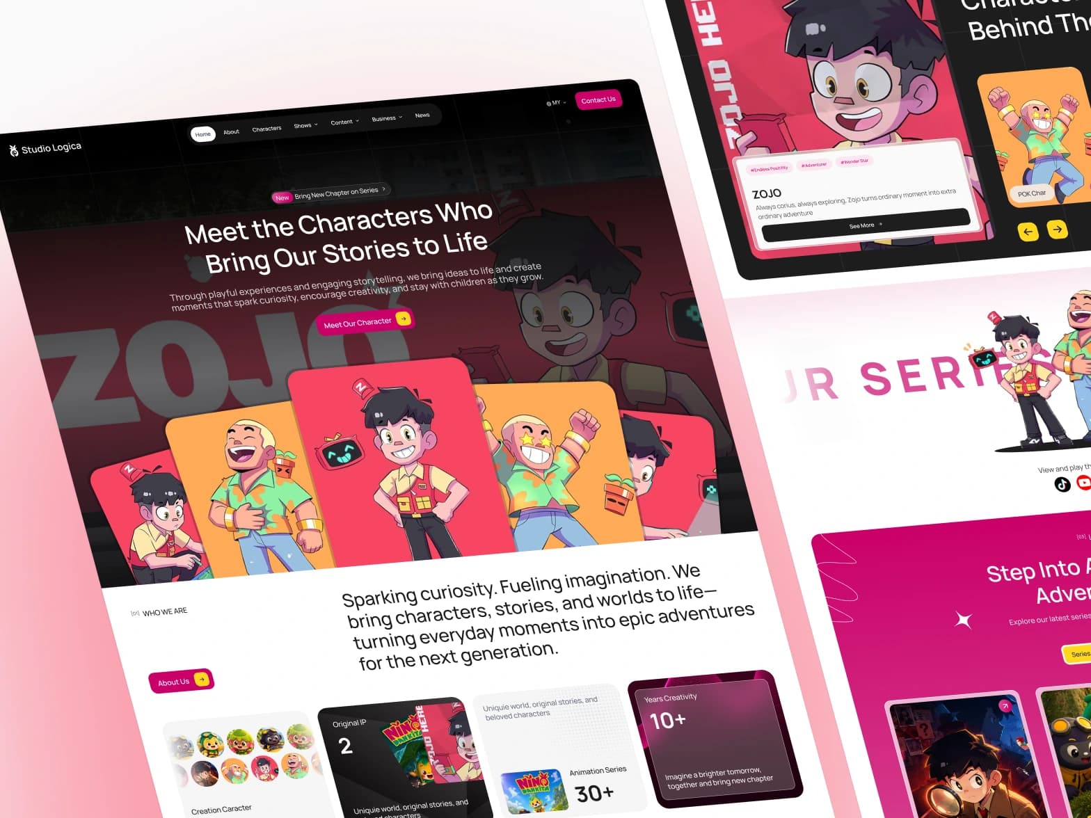 Studio Logica Website Design Portfolio | Dytama
