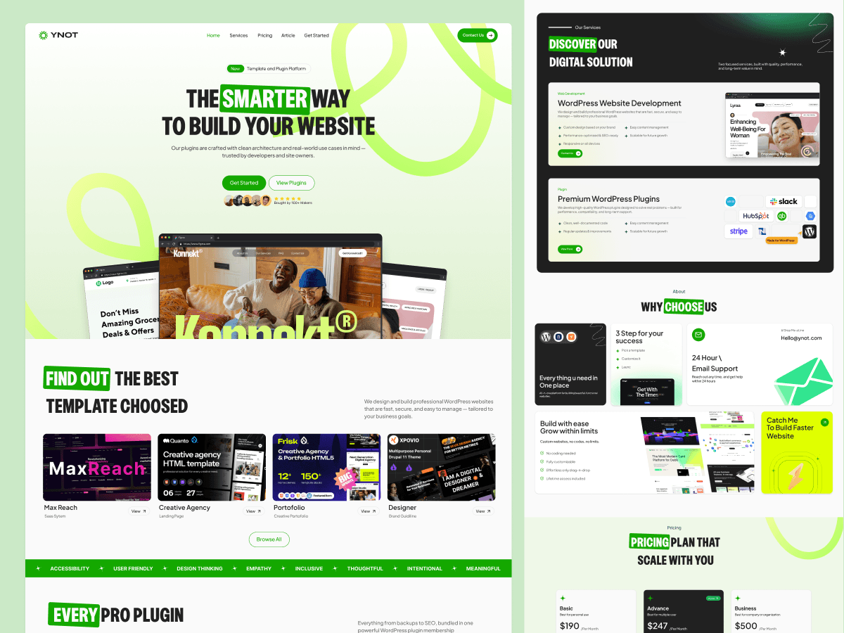 wordpress template
